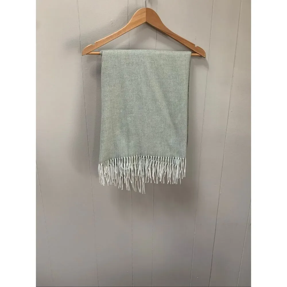 Ikea Holmvi throw Blanket Light green Sage 47